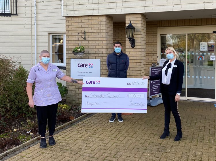 Carer braves the shave for local ITU unit